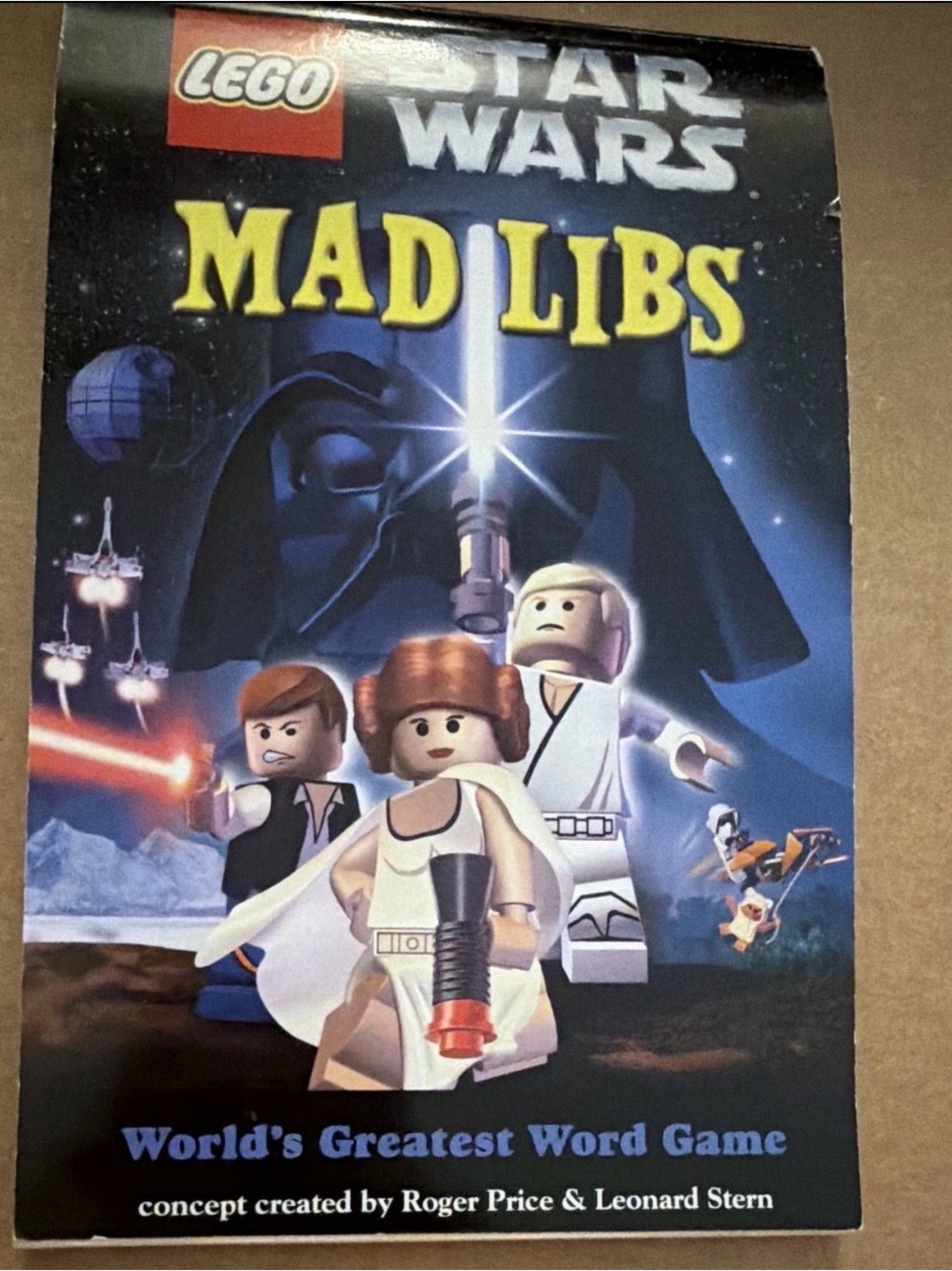 Lego Star Wars Mad Libs Game – Blue, Yellow, White, Black Cover